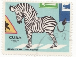 Stamps : America : Cuba :  Semana del transito