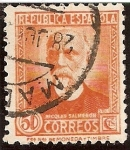 Stamps Spain -  Nicolas Salmeron