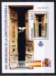 Stamps Spain -  Edifil  SH 4039  XXV aniv. de la Constitución.  