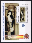 Stamps Spain -  Edifil  SH 4042  XXV aniv. de la Constitución.  