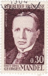 Stamps France -  Georges Mandel