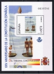 Stamps Spain -  Edifil  SH 4045  XXV aniv. de la Constitución.  