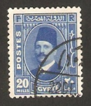 Stamps Egypt -  rey fouad 1º 