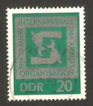 Stamps Germany -  50 anivº de la organización internacional del trabajo 