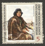 Stamps Germany -  obras de arte de la galería de dresde