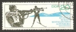 Stamps Germany -  949 - Mundial de biathlon en Altenberg, tiro en pie