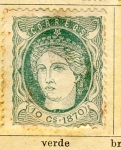 Stamps Spain -  Esfinge Ed 1870