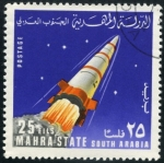 Stamps : Asia : Yemen :  Carrera Espacial