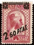 Stamps Spain -  Monserrat