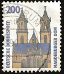Stamps Germany -  1494 - Catedral de Magdebourg