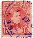 Stamps Spain -  ALFONSO XIII 