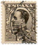 Stamps Spain -  ALFONSO XIII 