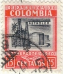 Sellos del Mundo : America : Colombia : colombia Aereo Petroleo 07 2