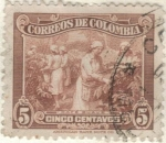 Stamps : America : Colombia :  COLOMBIA Cafe Suave 10