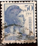 Stamps Spain -  Alegoria de la Republica