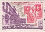 Stamps : Europe : Spain :  50 Anivº mercado filatelico