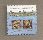 Stamps Germany -  M9onasterio Reichenau en una isla