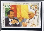 Stamps Africa - Cameroon -  Juan Pablo II