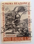 Sellos de Europa - Italia -  Enrico Fermi