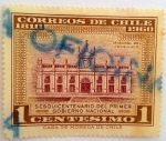 Stamps : America : Chile :  Sesquincentenario del Primer Gobierno Nacional