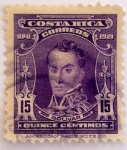 Stamps : America : Costa_Rica :  Simón Bolivar