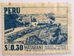 Stamps : America : Peru :  Matarani Nuevo Puerto Comercial del Sur