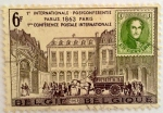 Sellos de Europa - Blgica -   Centenario Primera Conferencia Postal Internacional