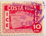 Stamps : America : Costa_Rica :  Edificio de Telecomunicaciones de San Pedro