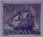 Stamps : Europe : Spain :  Galeon