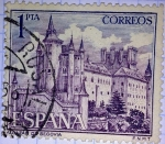 Stamps : Europe : Spain :  Alcazar de Segovia