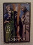 Stamps : Europe : Spain :  San Andres y San Francisco (El Greco)