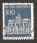 Stamps Germany -  371 A - Puerta de Brandeburgo
