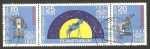 Stamps Germany -  125 anivº de la fundación de  carl zeiss, en iena
