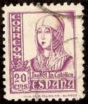 Stamps Spain -  Isabel la Catolica