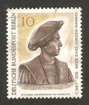 Stamps Germany -  278 - Museo de Berlín, busto de un joven hombre