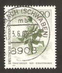 Stamps Germany -  berlin en el siglo XIX, un joven