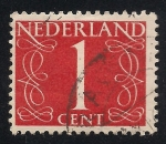 Stamps : Europe : Netherlands :  Numeral.