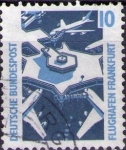 Stamps Germany -  Flughafen Frankfurt