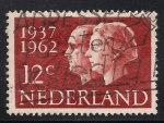 Stamps : Europe : Netherlands :  La Reina Juliana y el Principe Bernhard.