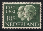 Stamps : Europe : Netherlands :  La Reina Juliana y el Principe Bernhard.