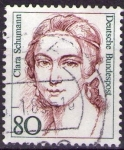 Stamps Germany -  Clara Schumann