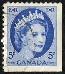 Sellos de America - Canad� -  Isabel II