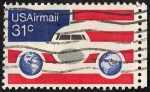 Stamps United States -  Aviación