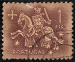 Stamps : Europe : Portugal :  Caballero