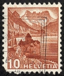 Stamps Switzerland -  Paisaje