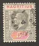 Sellos de Africa - Mauricio -  george V