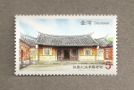 Stamps Asia - Taiwan -  Residencias tradicionales de Taiwán