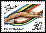 Stamps Russia -  NATACION
