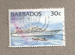 Sellos del Mundo : America : Barbados : Crucero Royal Viking