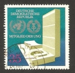 Stamps Germany -  1883 - R.D.A. miembro de Naciones Unidas
